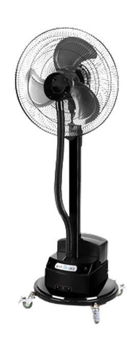 Onix Misting Tower Fan: 107cm - Black